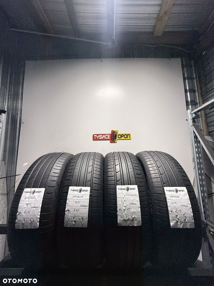 Opona letnia Giti 215/55R17 98H Synergy H2 używana #L515 - 1