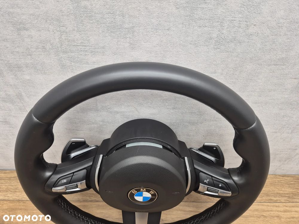 BMW F20 F21 F22 F23 F30 F31 F32 F36 KIEROWNICA M PAKIET PODUSZKA ŁOPATKI TEMPOMAT ŁADNA ORI - 2