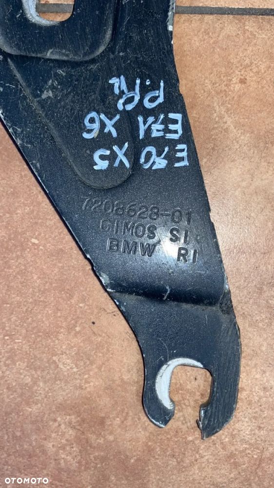 ZAWIAS MASKI PRAWY PRZÓD PRZEDNI BMW X5 E70 X6 E71 7208628 - 3