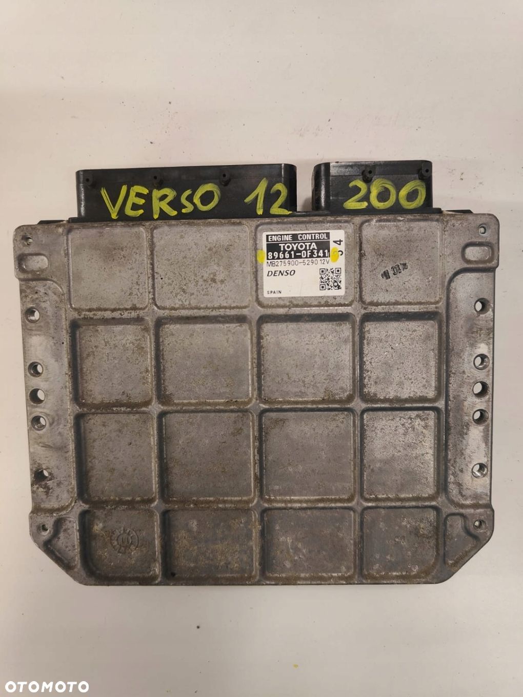 Toyota verso 12 89661-0F341 STEROWNIK KOMPUTER SILNIKA - 1