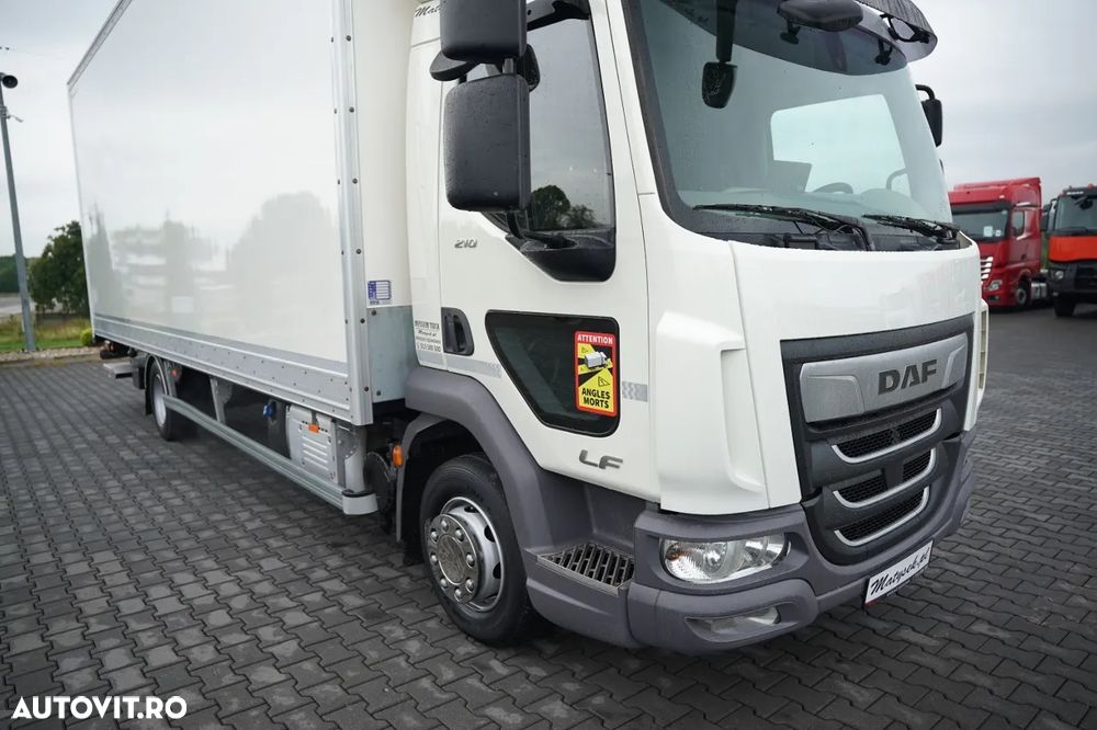 DAF LF 210 / 4x2 / CONTAINER - 7 M / LIFT HIDRAULIC DHOLLANDIA - 1.500 KG / EURO 6 - 8