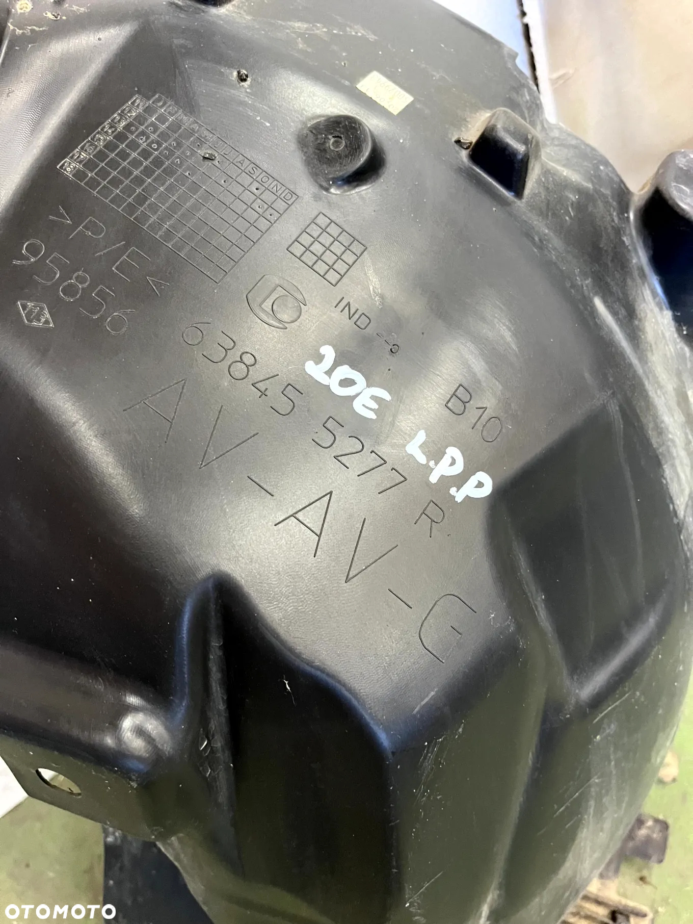 RENAULT ZOE I 12-19 NADKOLE LEWY PRZÓD LEWE PRZEDNIE ORYGINAŁ NIEUSZKODZONE 638455277R 638436568R - 2