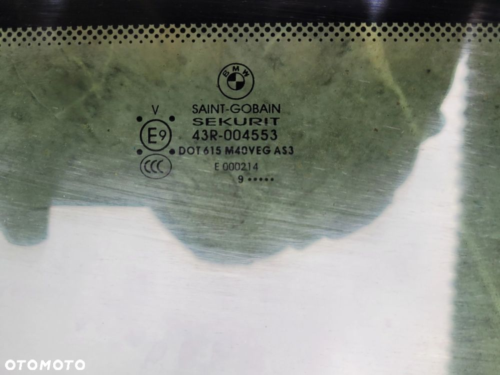 SZYBA SZYBERDACHU DUŻA BMW X5 E70 AS3 FABRYCZNIE DYMIONA - 2