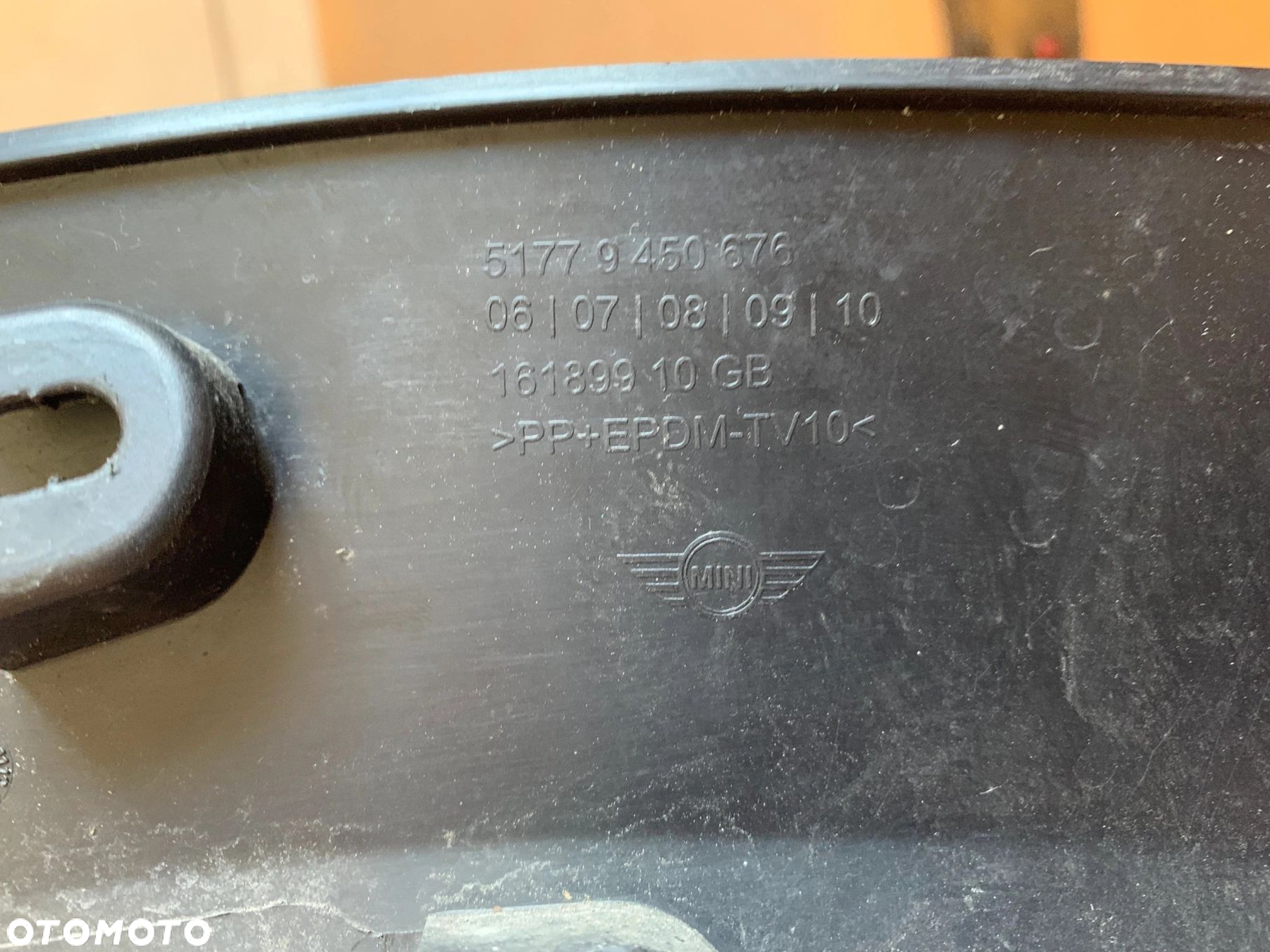 LISTWA BŁOTNIKA PRAWA TYŁ MINI COOPER F55 LCI 9450676 - 12
