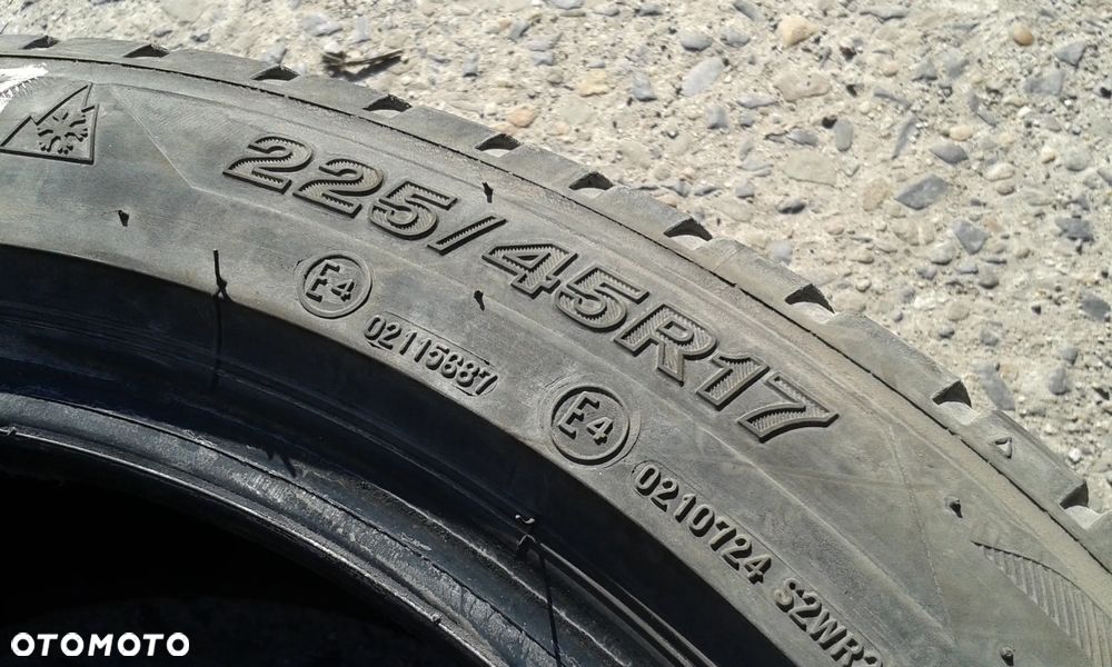 17” - FIRESTONE - 225/45 r17 cali – CAŁOROCZNE Opony Multiseason - stan: BDB - Gwarancja + Możliwy MONTAŻ  !! - rok 2021 - 3