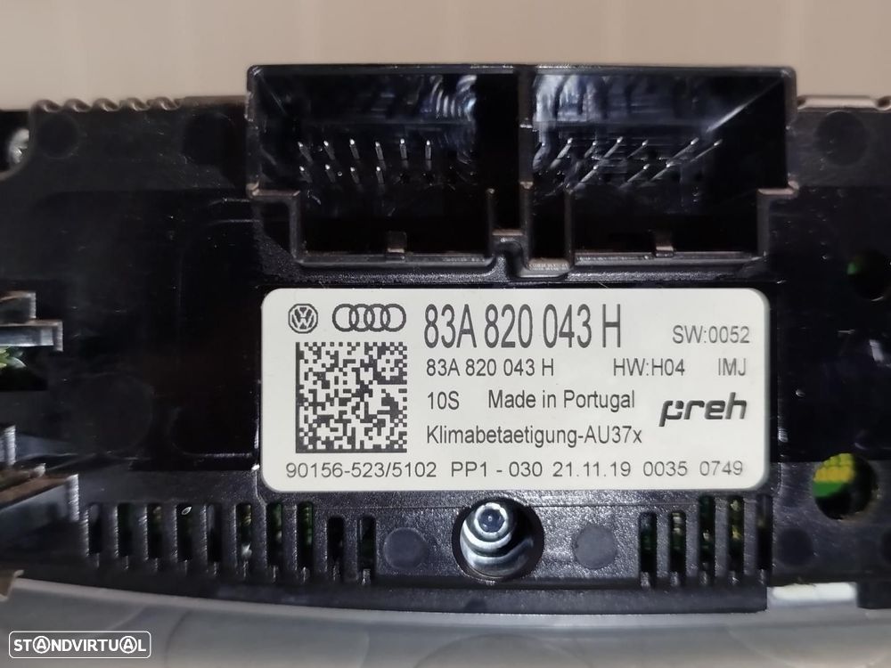 COMANDO CLIMATIZADOR AUDI A1 SPORTBACK GBA - 4