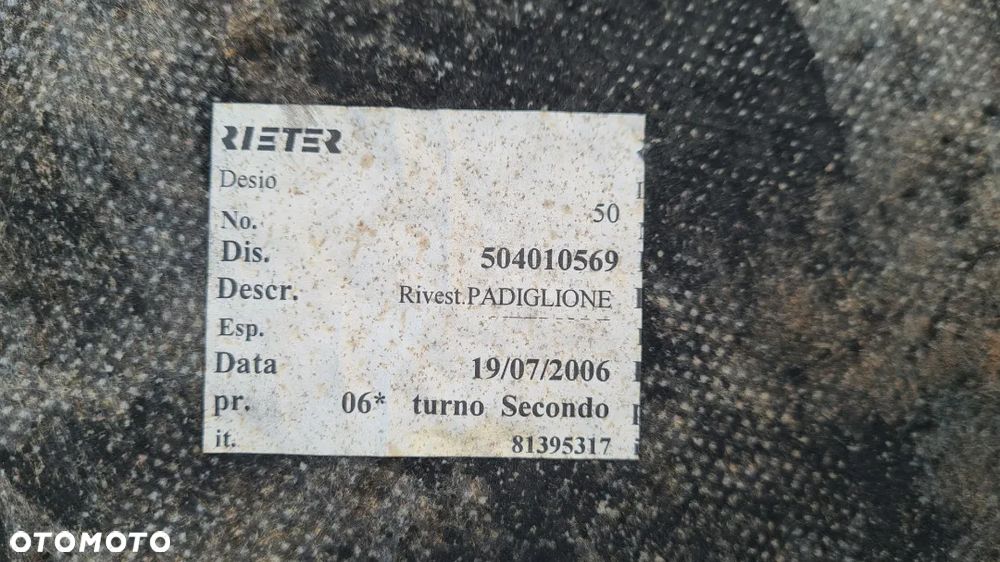 IVECO DAILY 4 06-11 tapicerka podsufitka ściana grodziowa góra i dół - 7