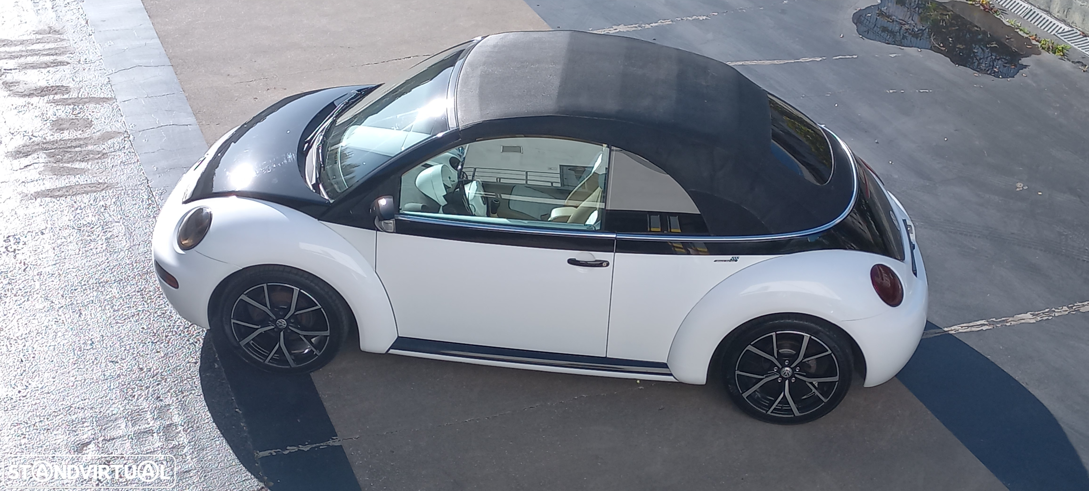 VW New Beetle Cabriolet 1.9 TDi Top Couro - 35