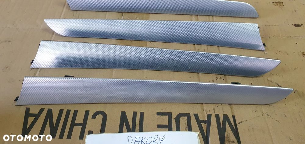 Listwa dekor drzwi dekory prawy lewy przód tył Audi A4 B8 - 5