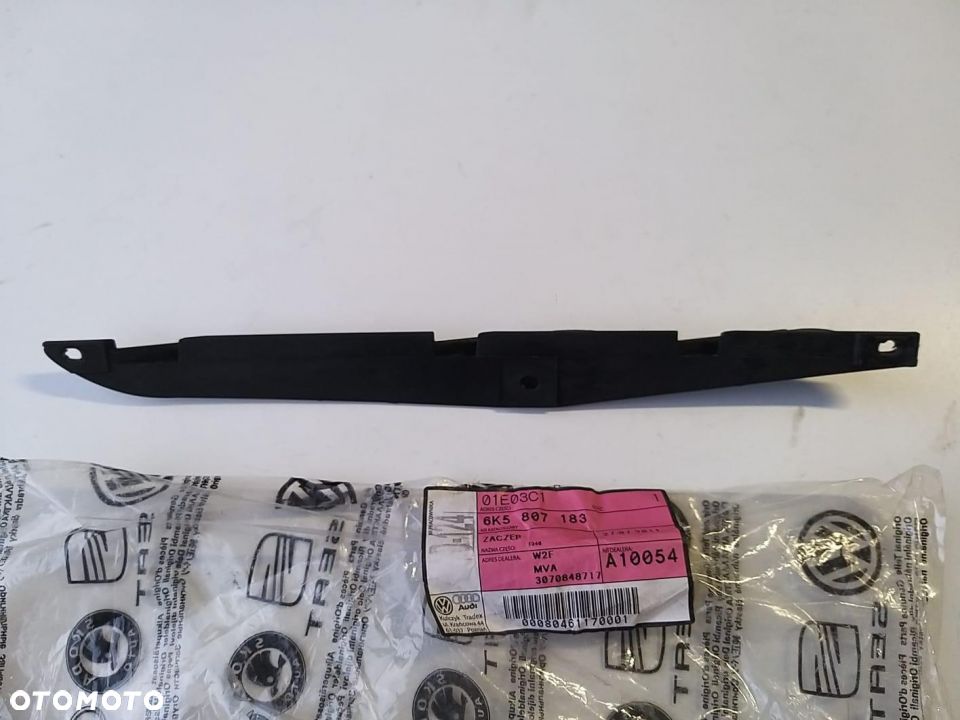 Ślizg mocowanie  zderzaka lewy przód VW  CADDY II, POLO, Cordoba Ibiza  95- 6K5807183