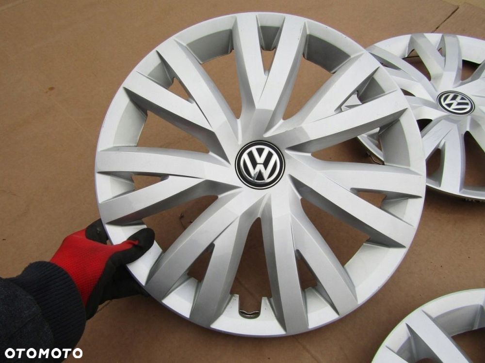 4x Kołpaki 16 VW Golf V VI VII VIII Jetta Caddy Eos Touran Passat B5 B6 B7 - 12