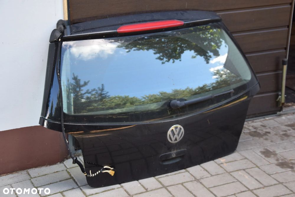 VW Polo IV 9N 01-09 Klapa bagażnika LC9Z czarna Kompletna - 6
