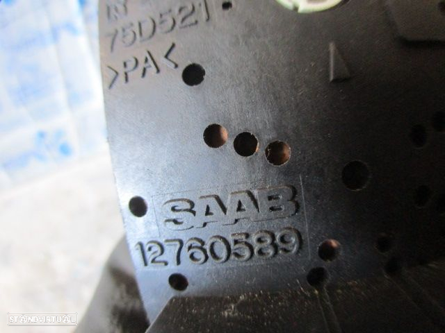 Interruptor 12760589 SAAB 95 2007 1.9 TID 150CV 4P PRETO LUZES - 3