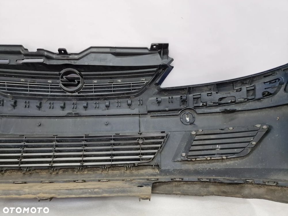 OPEL CORSA C LIFT 03- KOMPLETNY ZDERZAK PRZEDNI PRZÓD , GRANATOWY METALIK , NR AUKCJI NZ715 - 23