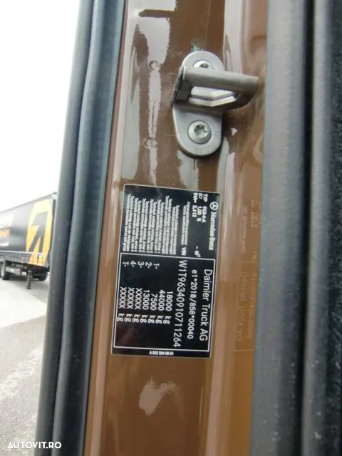 Mercedes-Benz Actros 1848, Gigaspace,Retarder,Mirror Cam, factura externa - 11
