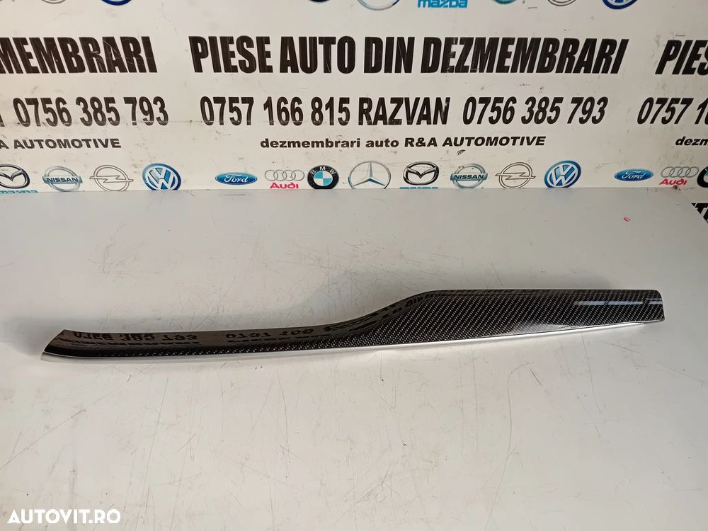 Ornament Trim Bord Carbon Alfa Romeo Stelvio Quadrifoglio An 2017-2022 Volan Stanga Europa - 2