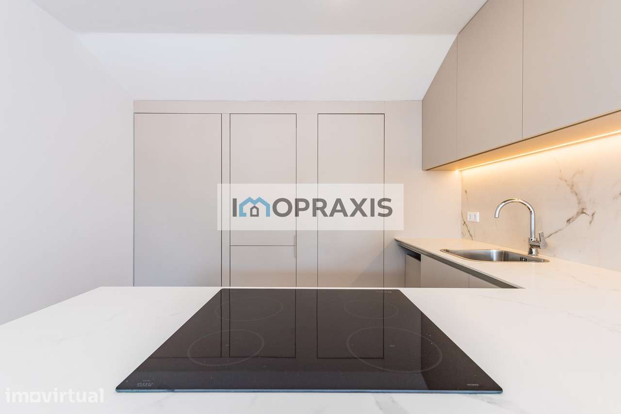 Apartamento T1 Moderno –Leiria- Vista Privilegiada para o Castelo - Grande imagem: 2/17