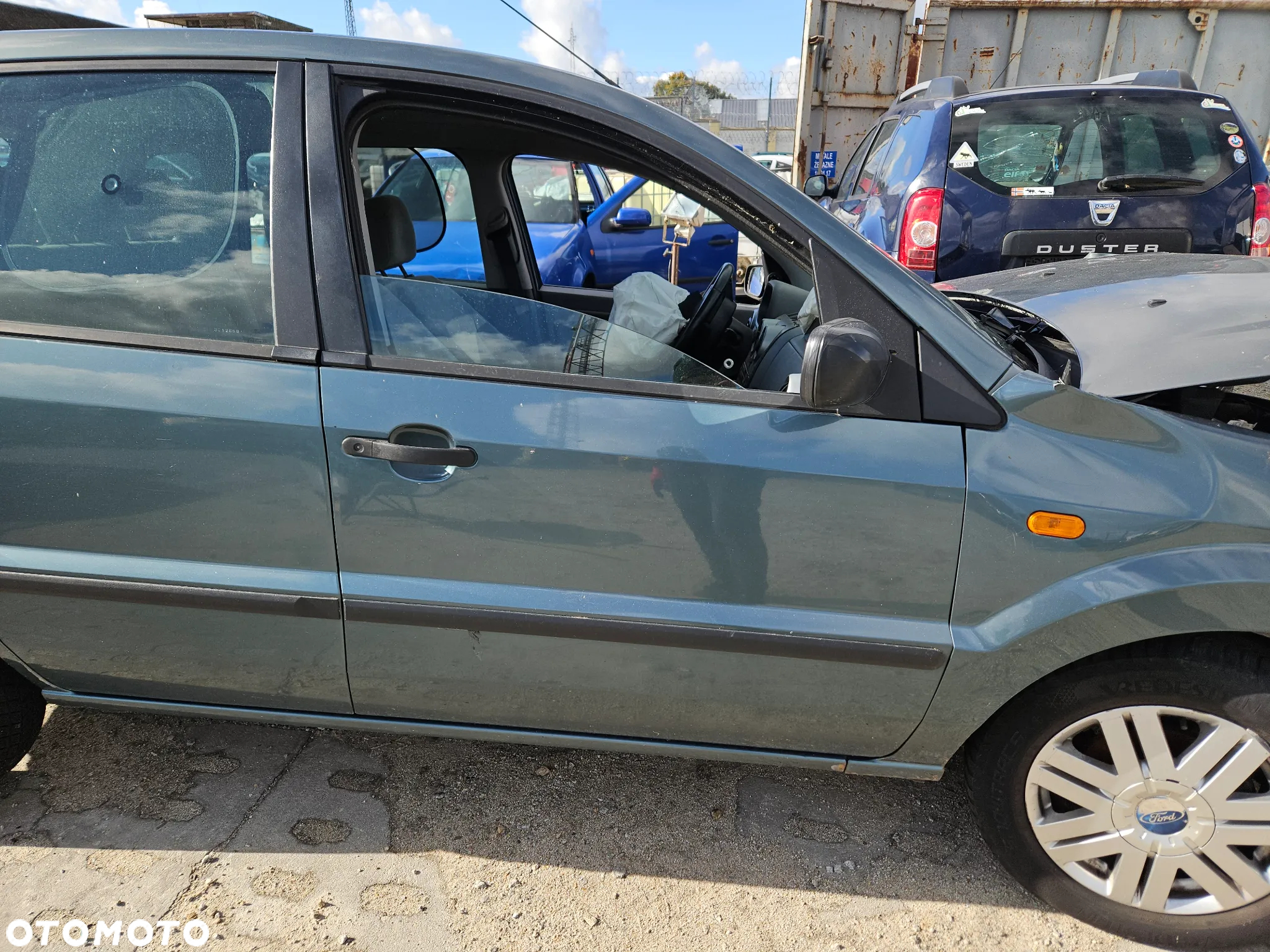 Drzwi lewe prawe przednie tylne Ford Fusion 2003r U2 5d hatchback - 2