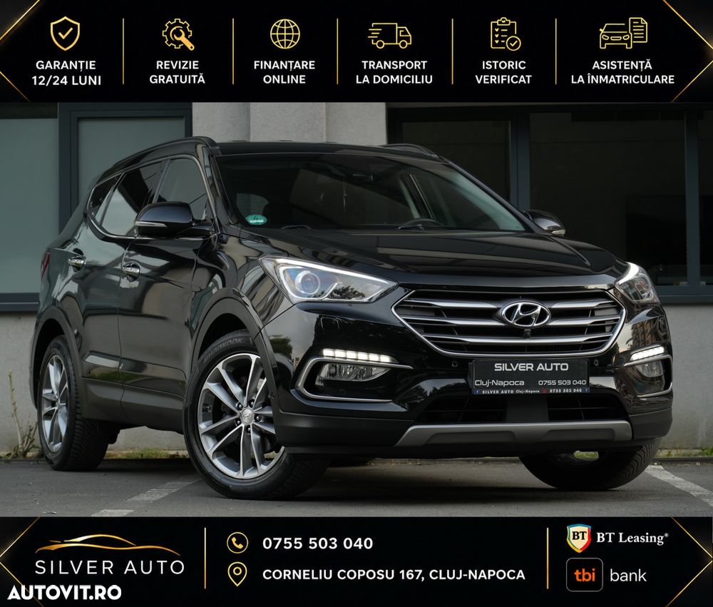 Hyundai Santa Fe blue 2.2 CRDI 4WD Automatik Style - 2