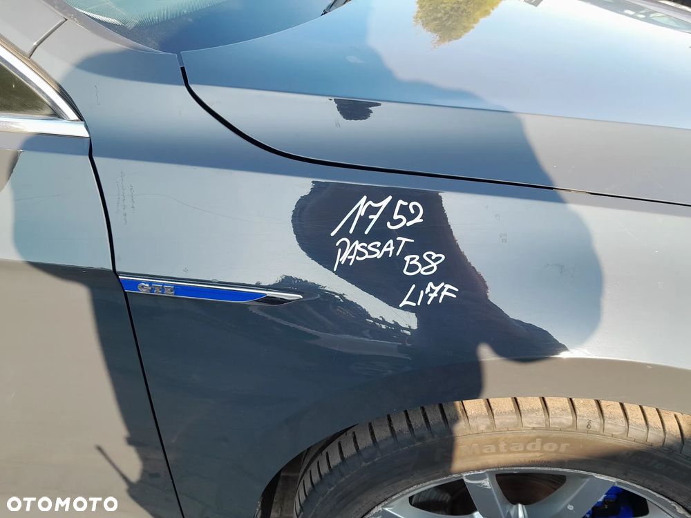 VW PASSAT B8 GTE BŁOTNIK PRAWY PRZEDNI PRAWY PRZÓD KOLOR: LI7F - 2