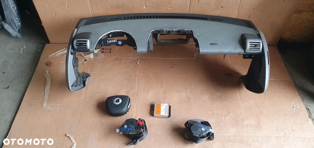 Konsola poduszki pasy AIRBAG sensor zestaw naprawczy Smart Fortwo II 451 - 6