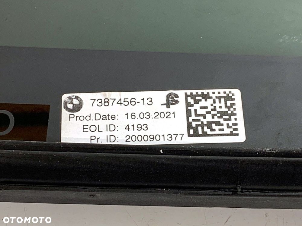 SZYBA PRAWY TYŁ TRÓJKĄTNA  BMW 5 (G30, F90) 2016 - 2022 M5 Competition 460 kW [625 KM] benzyna - 4