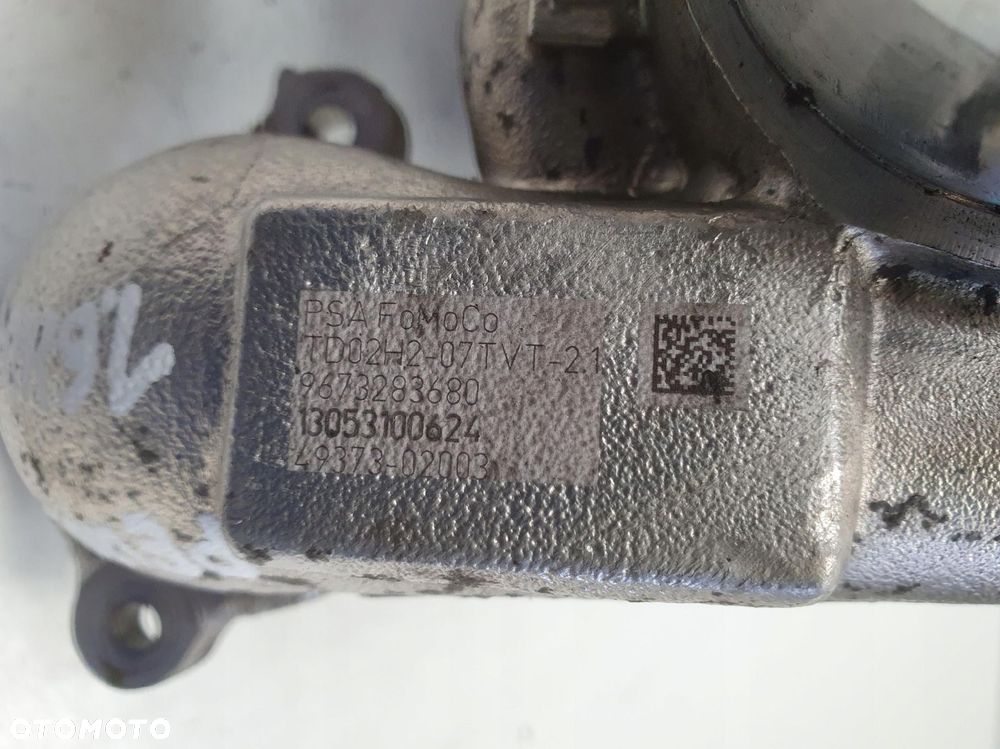 TURBOSPRĘŻARKA Peugeot 308 I 1.6 HDI _ turbo 9673283680 - 2