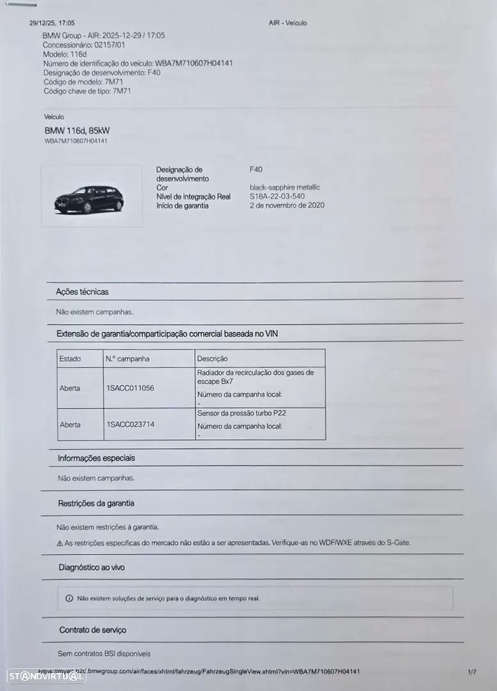 BMW 116 d Pack Desportivo M Auto - 48