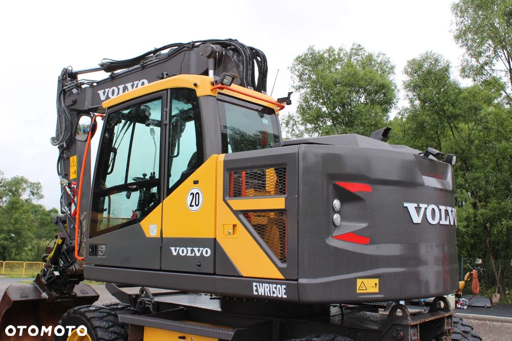 Volvo EWR150e SPROWADZONA/ROTOTILT/NOWE OPONY - 10