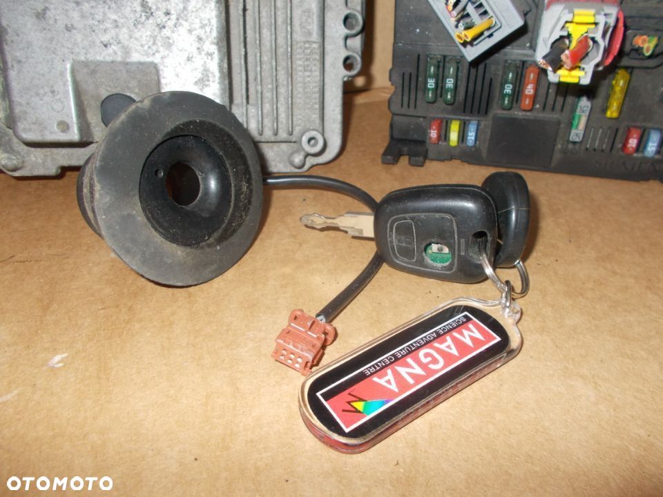 KOMPUTER MODUŁ BSI KLUCZYK IMMOBILIZER PEUGEOT 206 2.0 0281012525 ORYGINAŁ - 2
