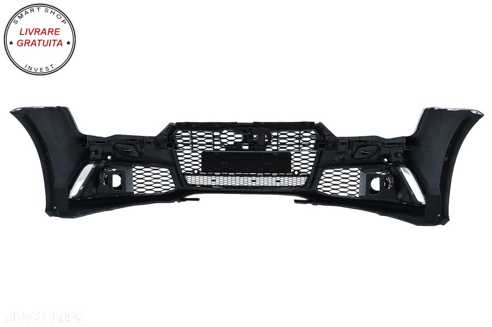 Bara Fata cu Grila Centrala Audi A7 4G Facelift (2015-2018) RS7 Design- livrare gratuita - 8