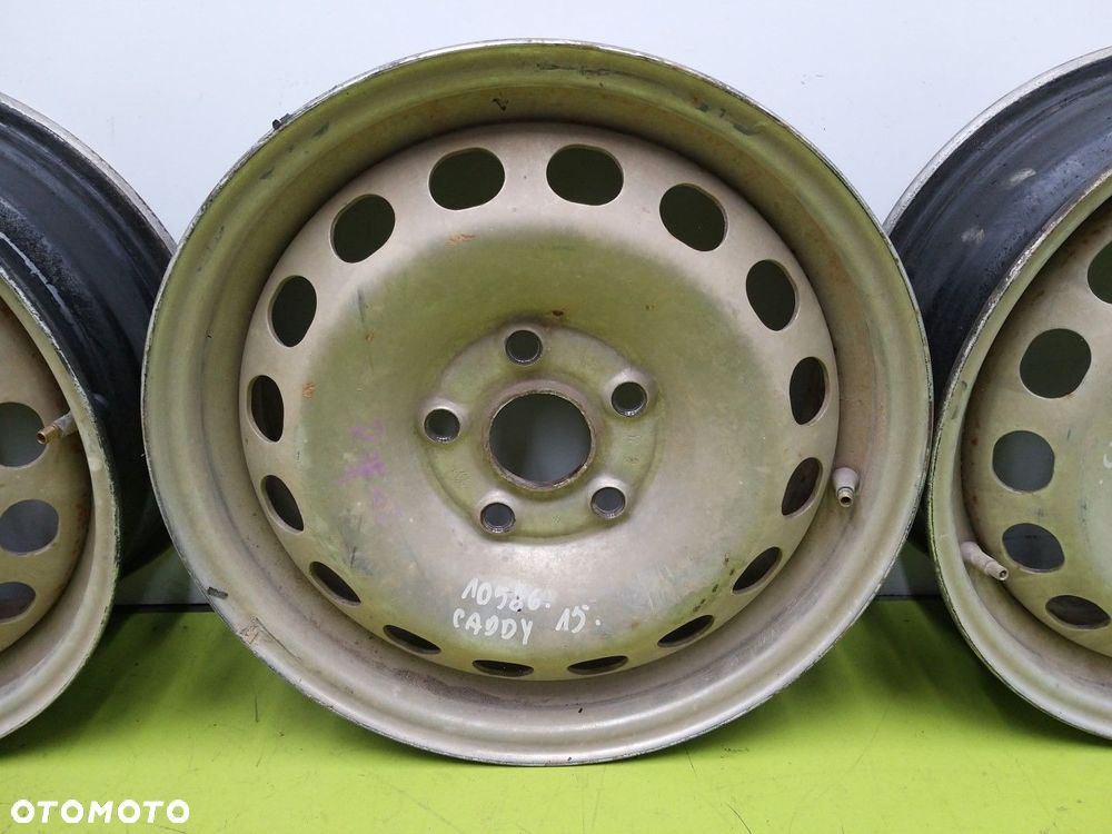 Felgi stalowe VW CADDY III 2004-2010 6 J 15 ET 47 5X112 - 3