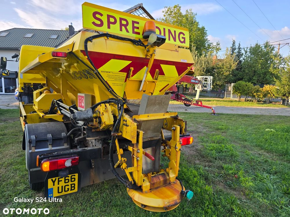 Mitsubishi Canter 6c18 4x4 Hydraulika Fuso piaskarka solarka - 15