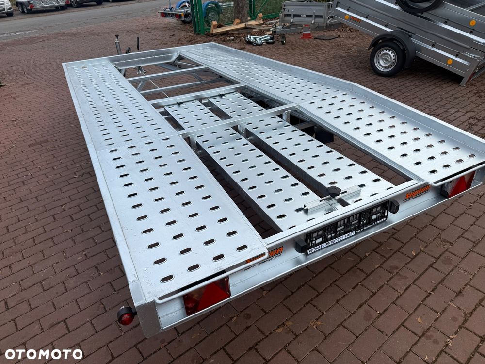 Neptun Laweta Neptun  4,2x2,1m DMC 2700 kg raz łamana mocna spawana DOSTAWA MOTOMUS - 7