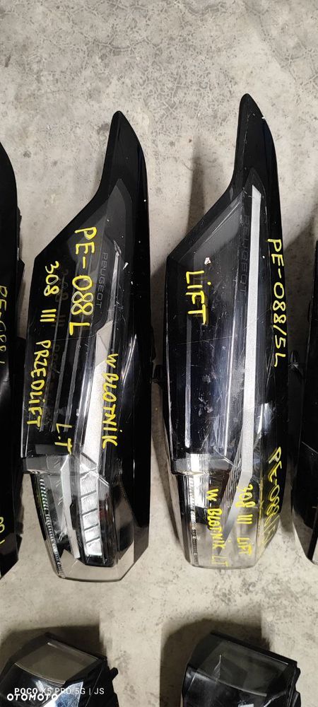 LAMPY TYŁ LEWE PRAWE PEUGEOT - 17