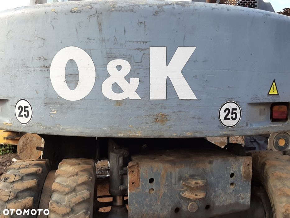 Koparka kołowa O&K MH CITY, części, podzespoły, 2000 rok
