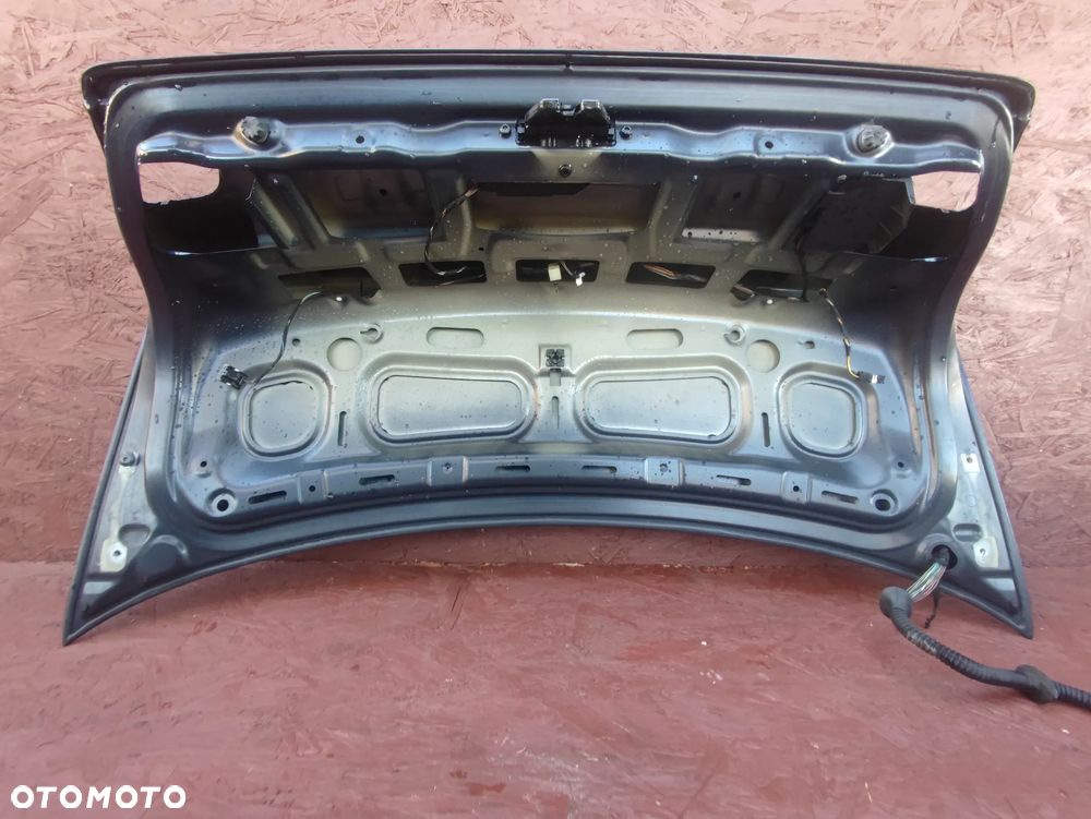 BMW E46 COUPE ORYGINALNA KLAPA BAGAŻNIKA TYŁ BEZ RDZY W KOLORZE  KOLORZE A07 MYSTICBLAU METALIC + WIĄZKA KLAPY O NR.  41 62 7 065 260 / 41 62 7 895 672 / 41 62 8 237 726 OEM W DOBRYM STANIE - 21