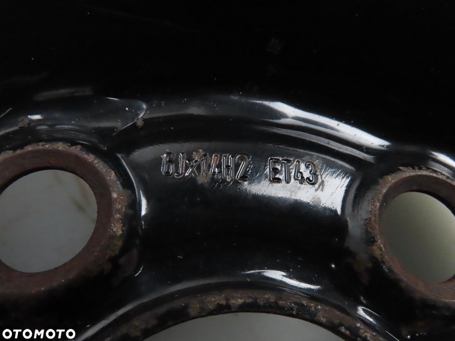 Felga stalowa 14" Skoda Fabia Rapid VW Polo Seat Ibiza 5x100 ET43 - 4