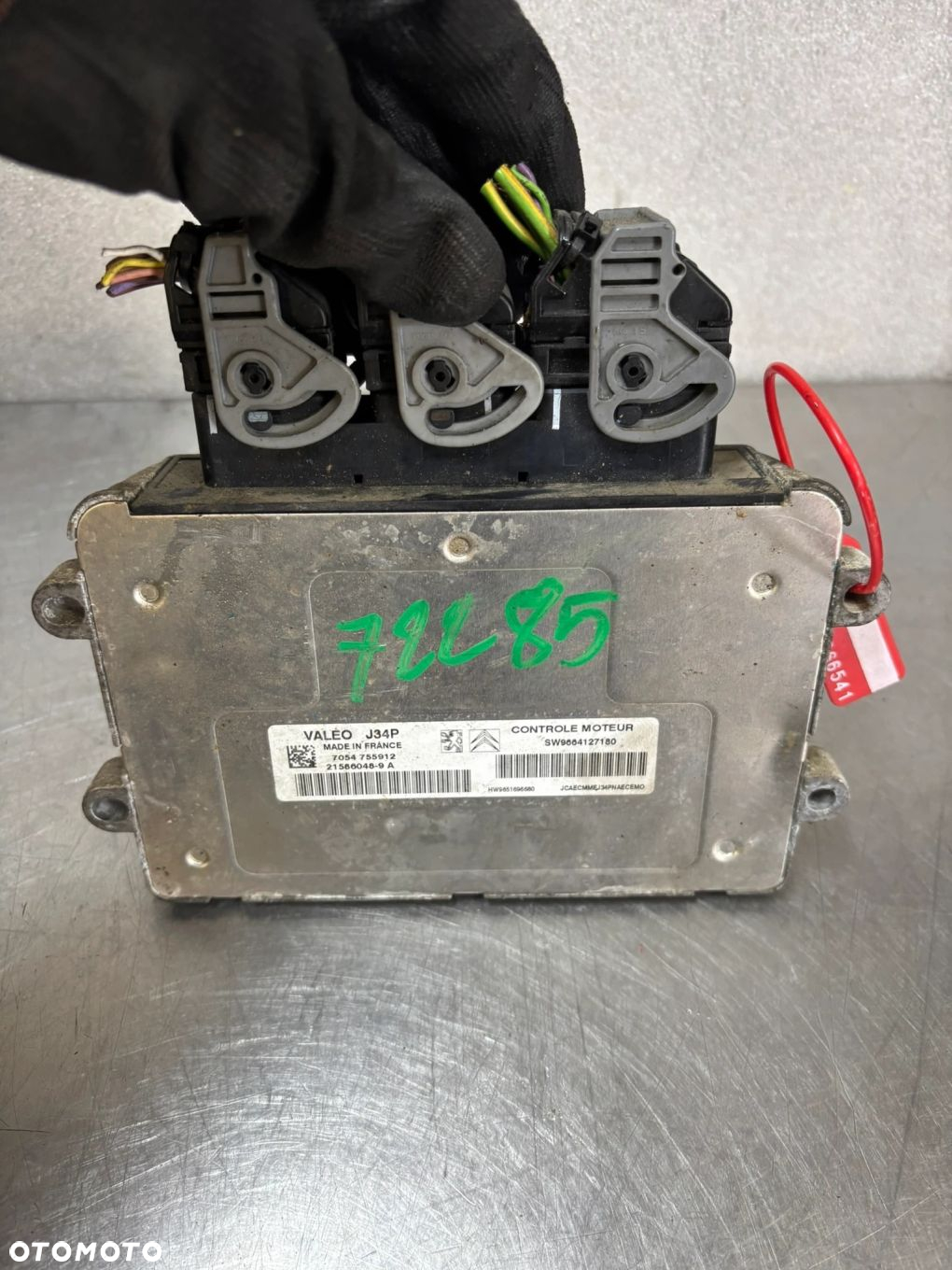 KOMPUTER SILNIKA PEUGEOT CITROEN 9664127180 9664127180 9651696680 - 2
