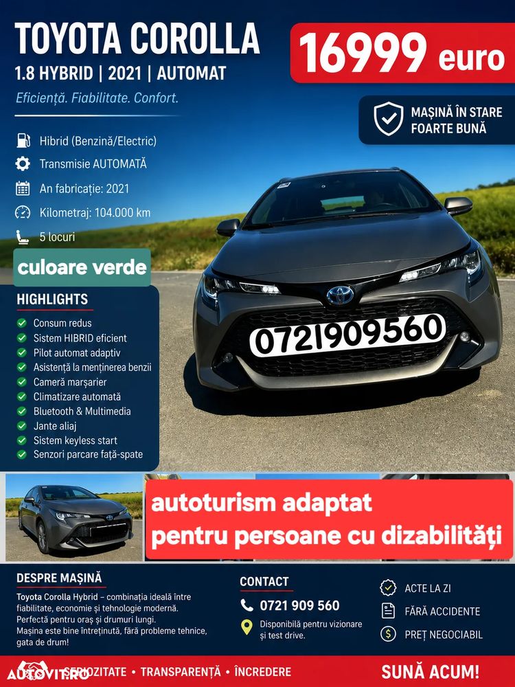 Toyota Corolla 1.8 HSD Dynamic - 1