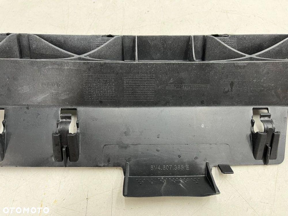 Ślizg Audi A3 8v 13-20r. 5Drzwi HB tylny środkowy GÓRNY wspornik progu zderzaka wzmocnienie - 11