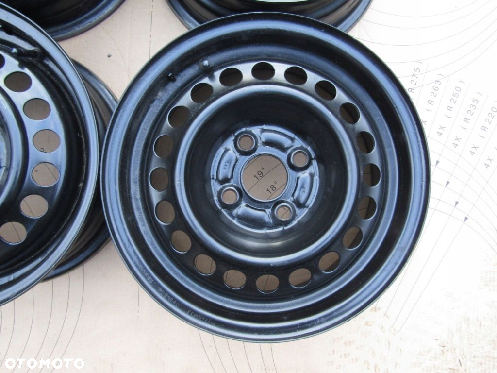 4x Felgi Stalowe 14 Honda Jazz Civic 5,5j 4x100 ET45 - 9