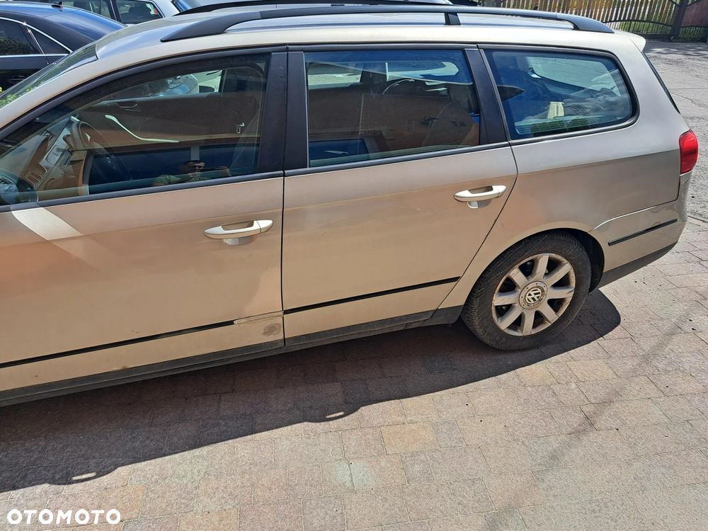 Volkswagen Passat B6 przód komletny maska zderzak błotnik lampa pas przedni chłodnice belka - 5