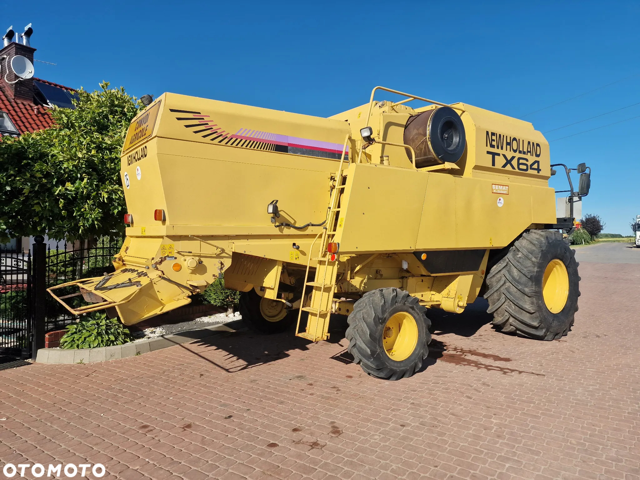 New Holland TX64, 5.18m, stół do rzepaku - 3