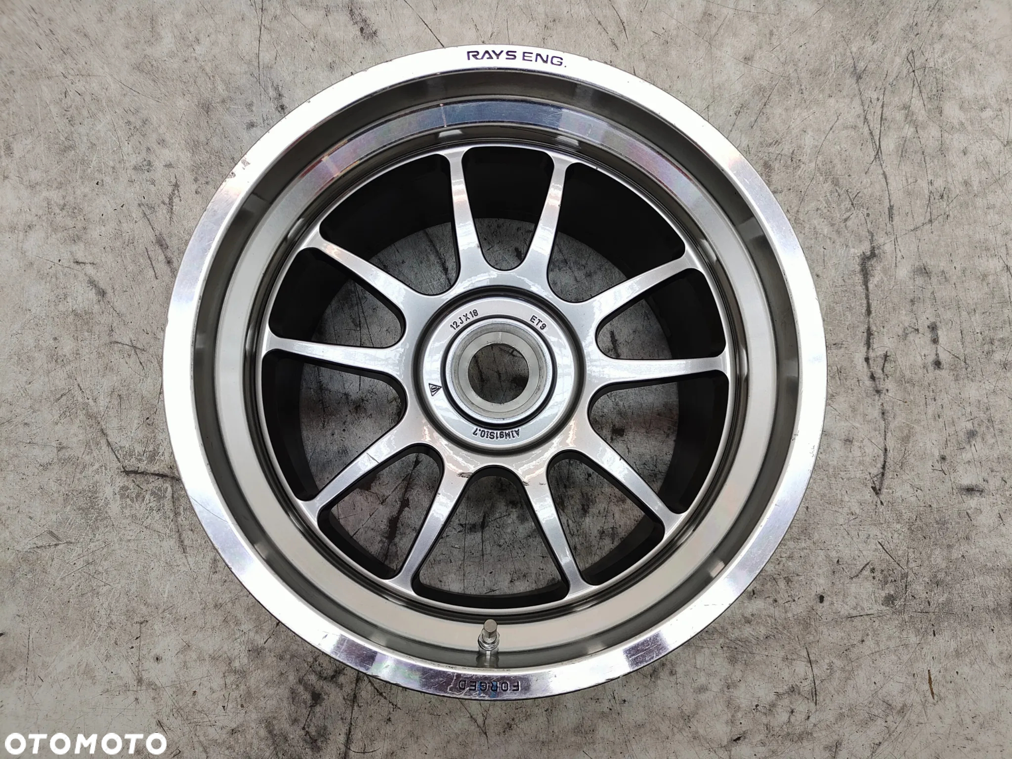 VOLK RAYS GT-1 RACING WHEEL 18X 12J+9 13J+12.5 CENTER LOCK - 3