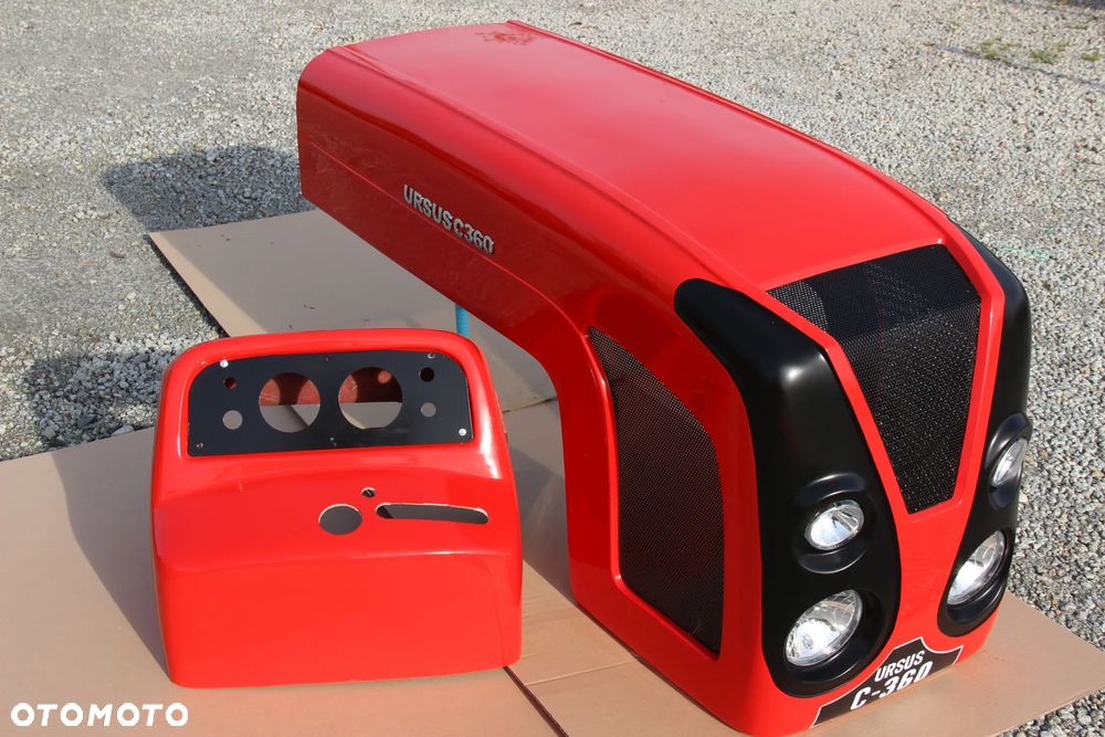 Maska ciągnikowa tworzywo Ursus C360 C-360 model 03 branson - 6