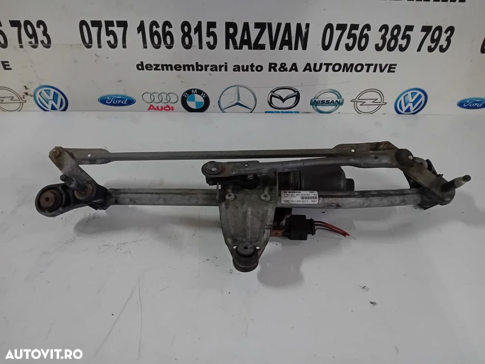 Ansamblu Cu Motoras Stergatoare Audi A3 8V An 2013-2020 Cod OEM 8V1955023D Volan Stanga - 2