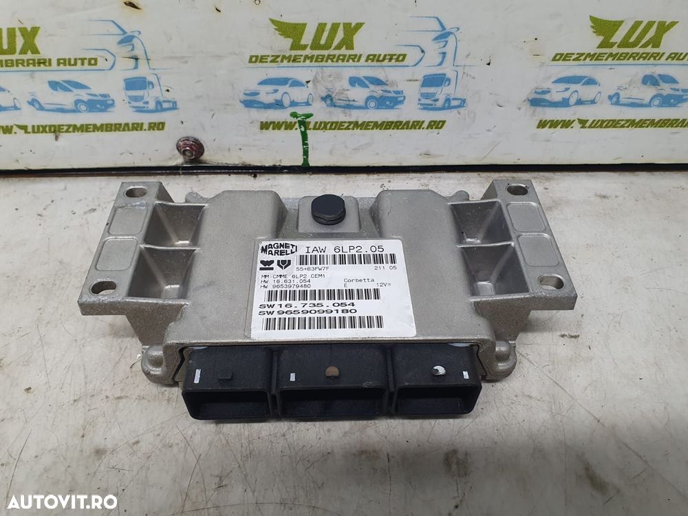 Calculator motor ecu 9659099180 1.4 benzina KFU Citroen C4 1 [2004 - - 1