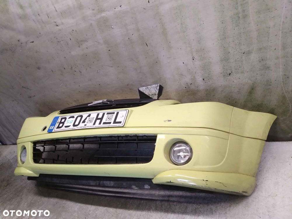 $ ZDERZAK PRZÓD PRZEDNI DO CITROEN C2 HALOGENY GRILL ŻÓŁTY - 3