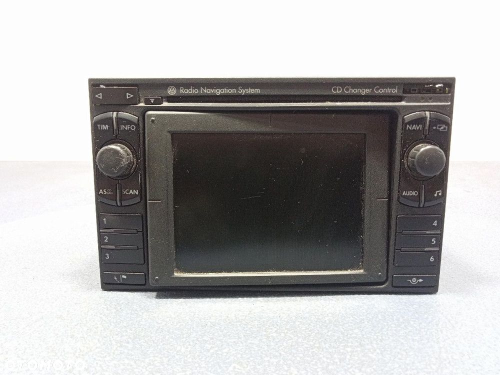 VW SHARAN I PASSAT B5 GOLF IV RADIO NAWIGACJA MFD 7M0035191E - 9